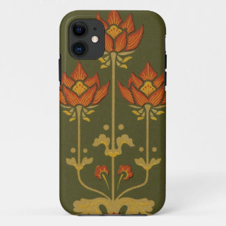 Victoriaans Floral Hoesje-Mate iPhone 5 iPhone 11 Hoesje