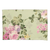  Victoriaans Floral Kussensloop (Voorkant)