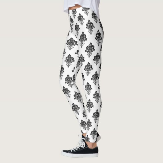 Victoriaans Floral Leggings (Links)