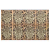  Victoriaans Floral Panel Fabric Stof (Yard (91,4 cm))