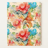 Victoriaans  Floral Patroon Planner (Achterkant)