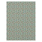 Victoriaans Floral Pattern Elegant Chic Tafelkleed (Voorkant)