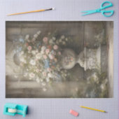 Victoriaans Floral Tissuepapier (Craft)