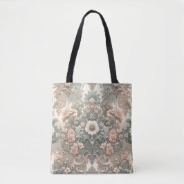 Victoriaans fluisteren: een pastelsymfonie tote bag
