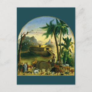 Victoriaans Folk Art, Noah's Ark van Hidley Briefkaart