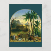 Victoriaans Folk Art, Noah's Ark van Hidley Briefkaart (Voorkant)