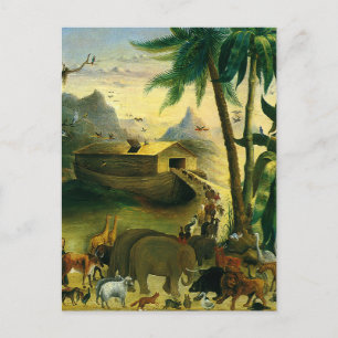 Victoriaans Folk Art, Noah's Ark van Hidley Briefkaart