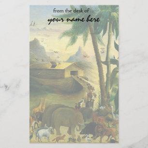  Victoriaans Folk Art, Noah's Ark van Hidley Briefpapier