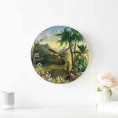  Victoriaans Folk Art, Noah's Ark van Hidley Grote Klok (Huis)