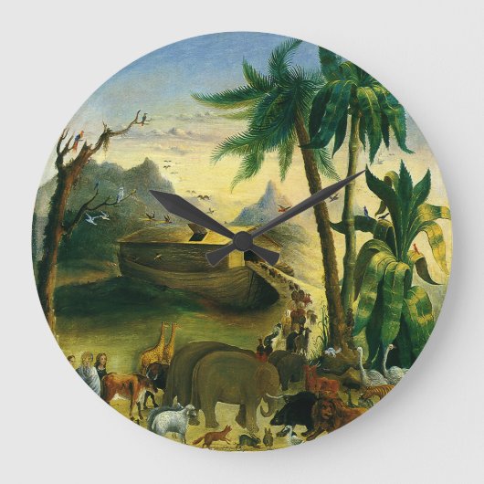  Victoriaans Folk Art, Noah's Ark van Hidley Grote Klok (Voorkant)