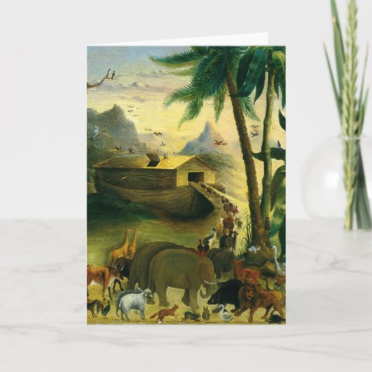  Victoriaans Folk Art, Noah's Ark van Hidley Kaart (Voorkant)