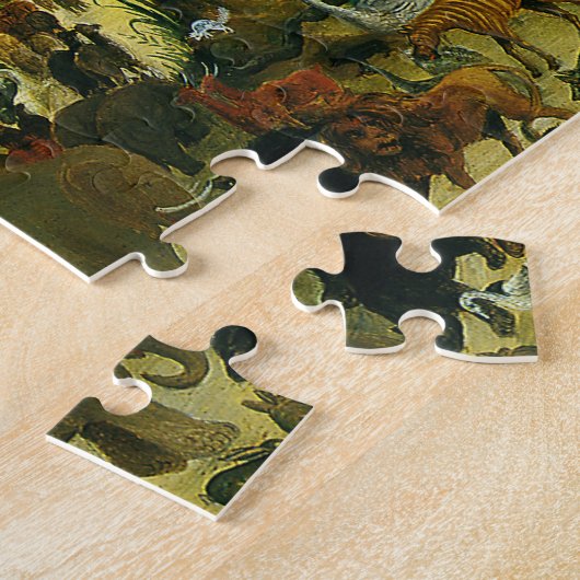  Victoriaans Folk Art, Noah's Ark van Hidley Legpuzzel (Zijkant)