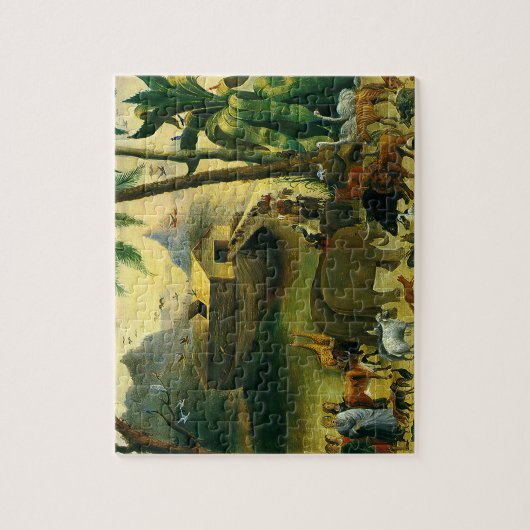  Victoriaans Folk Art, Noah's Ark van Hidley Legpuzzel (Verticaal)