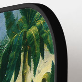  Victoriaans Folk Art, Noah's Ark van Hidley Pickleball Paddle (Links Detail)