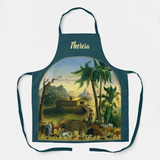  Victoriaans Folk Art, Noah's Ark van Hidley Schort (Voorkant)