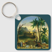  Victoriaans Folk Art, Noah's Ark van Hidley Sleutelhanger (Voorkant)