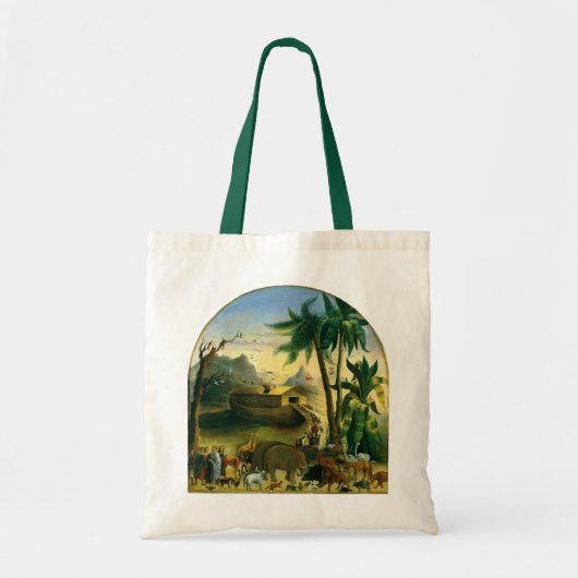  Victoriaans Folk Art, Noah's Ark van Hidley Tote Bag (Voorkant)