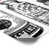  Victoriaans Foodie Poster (Hoek)