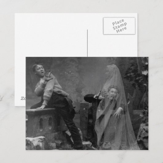  Victoriaans fotografie Briefkaart (Voorkant / Achterkant)