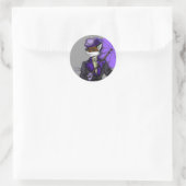 Victoriaans Fox Sticker (Tas)