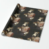 Victoriaans fox Terrier Cadeaupapier (Uitgerold)