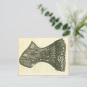 Victoriaans Frans corset uit de Parijse catalogus  Briefkaart (Staand voorkant)