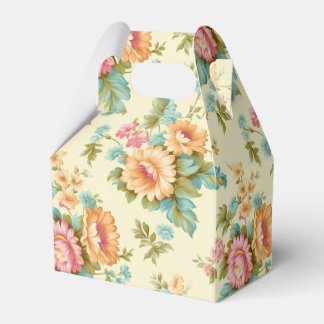 Victoriaans Frans land  bloemen Bedankdoosjes