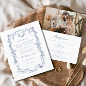 Victoriaans  Franse foto alles in één bruiloft