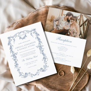 Victoriaans  Franse foto alles in één bruiloft