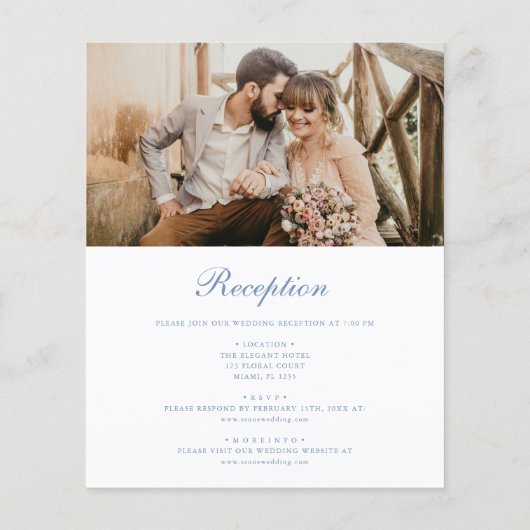 Victoriaans  Franse foto alles in één bruiloft (Achterkant)