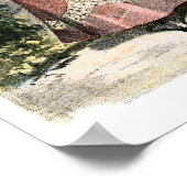 Victoriaans Franse Mode Poster (Hoek)