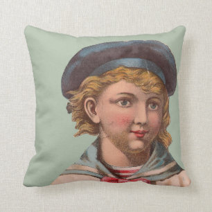 Victoriaans galerij met piloot-batchweergave kussen
