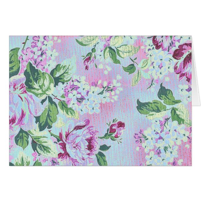 Victoriaans Garden Shabby Paars (Voorkant Horizontaal)