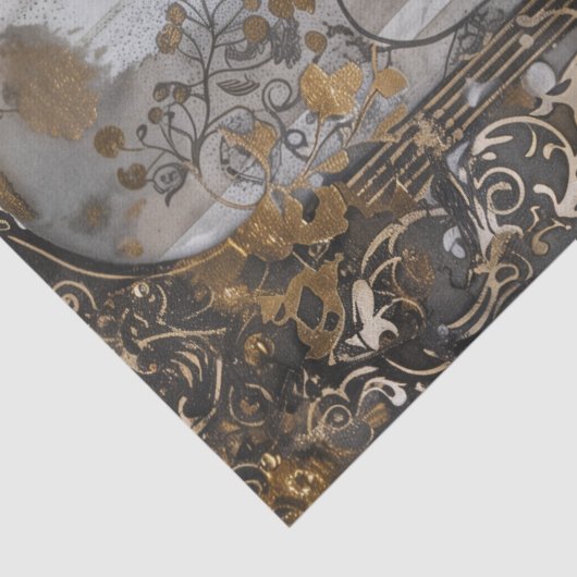  Victoriaans Gates & Deuropeningen Decoupage Tissuepapier (Detail)