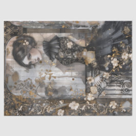  Victoriaans Gates & Deuropeningen Decoupage Tissuepapier