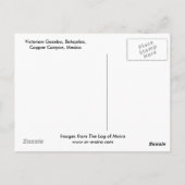 Victoriaans Gazebo, Batopilas, Copper Canyon, Mx Briefkaart (Achterkant)