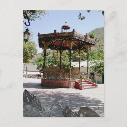 Victoriaans Gazebo, Batopilas, Copper Canyon, Mx Briefkaart (Voorkant)