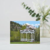 Victoriaans Gazebo, Silverton, Colorado Briefkaart (Staand voorkant)