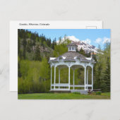 Victoriaans Gazebo, Silverton, Colorado Briefkaart (Voorkant / Achterkant)