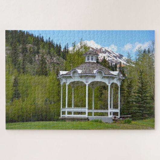 Victoriaans Gazebo, Silverton, Colorado Legpuzzel (Horizontaal)