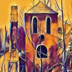 VICTORIAANS GEBOUWSPERIODE CADEAUPAPIER