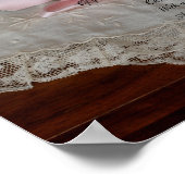 Victoriaans gedicht—Liefde's Eloquentie (1900) Poster (Hoek)