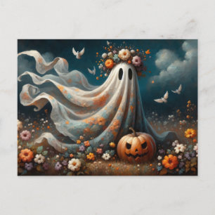 👻 Victoriaans geest in olieverfstijl 🎃 Briefkaart