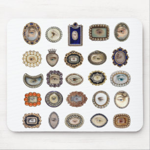 Victoriaans Geïnspireerde Lover's ogen, originele  Muismat