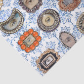 Victoriaans Geïnspireerde Lover's ogen, originele  Tissuepapier (Detail)