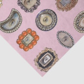 Victoriaans Geïnspireerde Lover's ogen, originele  Tissuepapier (Detail)