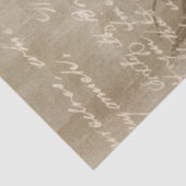 Victoriaans geïnspireerde Paarse Rozen en ketel Tissuepapier (Detail)