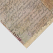 Victoriaans geïnspireerde telescoop klok en script tissuepapier (Detail)