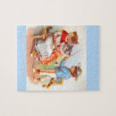 Victoriaans geklede katten legpuzzel (Horizontaal)