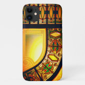 Victoriaans gekleurd glas, elegant Case-Mate iPhone case (Achterkant)